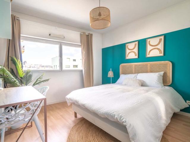 Move into this 12 m² coliving room on the Île de Nantes
