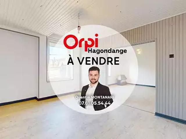 Moyeuvre Grande 57250 Achat / Vente appartement 4 pièces t4 jardin terrasse
