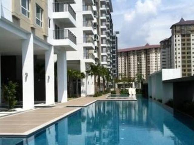 MRT Connected First Residence Kepong 3R2B Furnished Sale