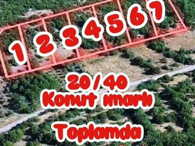 Muğla Menteşe Gülağzında Muhteşem Manzaralı 7 Adet Yanyana Konut İmarlı Arsa