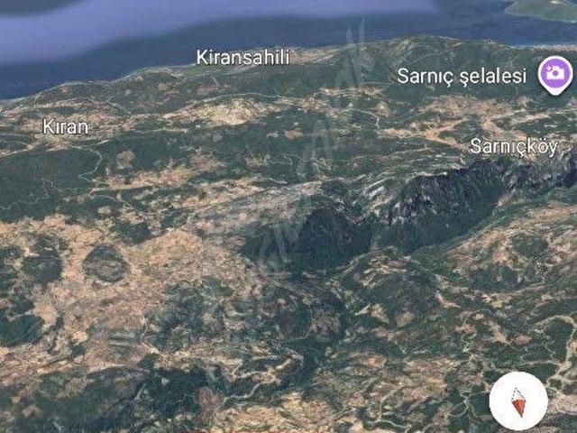 Muğla menteşe yerkesik Yeniköy de satılık arazi