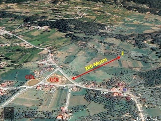 MUĞLA MİLAS FESLEĞEN KÖYÜNDE 3858 m2 köy İÇİ ARAZİ
