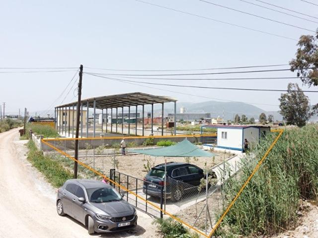 Muğla Milas Ekinambarı Mah. Havalimanı Yanı Konteynırlı Bahçe !