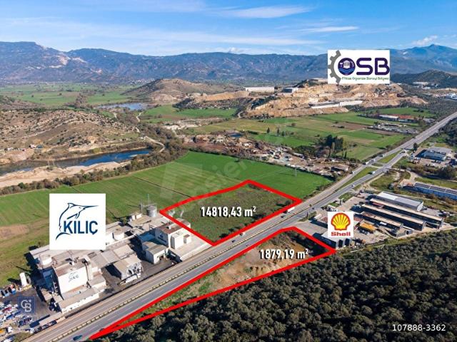 Muğla Milas'da Ana Yola 150 Metre Cepheli Satılık Tarla
