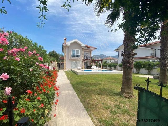 Muğla Ortaca Dalyan Da Havuzlu 5+1 Full Eşyalı Müstakil Villa Satlıktır