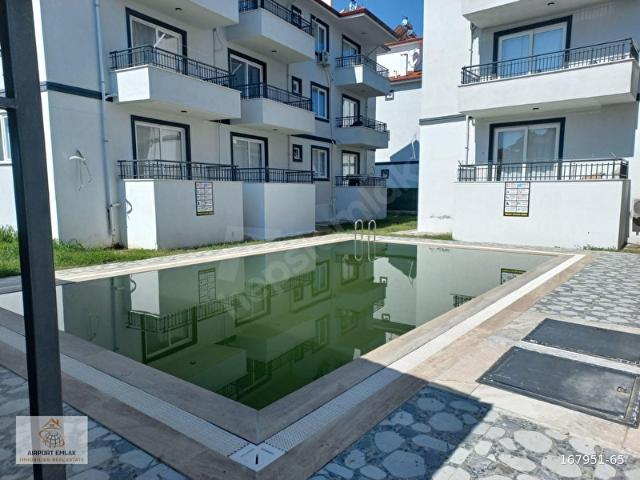 Muğla Ortaca Karaburun da Satılık Havuzlu 1+1 Daire