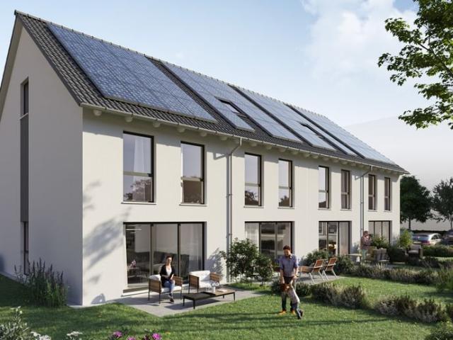 Münzenberg: Neubau von 8 Reihenhäusern mit KFW 40 Fördermöglichkeiten