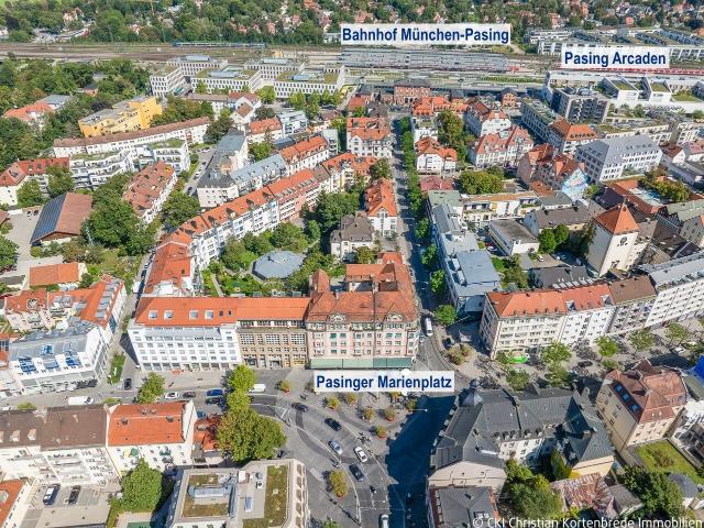 München Pasing Wohn und Geschäftsensemble in bester Lage vermietbare Fläche: 1.154 m²