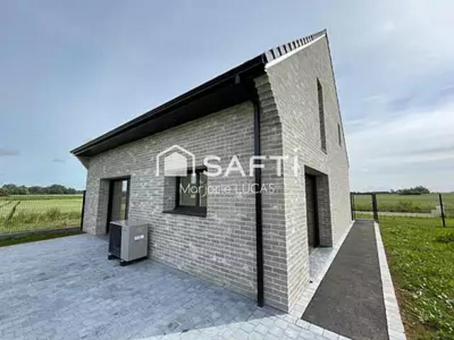 Muncq Nieurlet 62890 Achat / Vente maison 5 pièces t5 terrasse parking