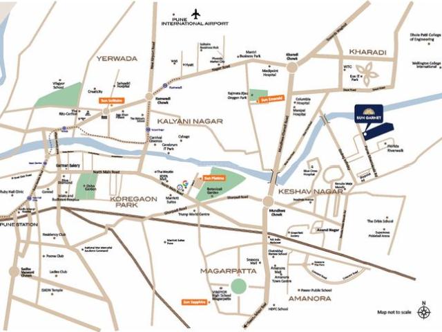 Mundhwa 3 BHK Apartment For Sale Pune