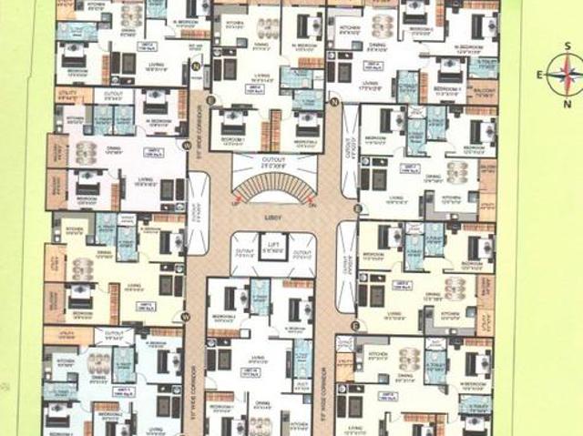 Muneshwara Nagar 2 BHK Apartment For Sale Bengaluru