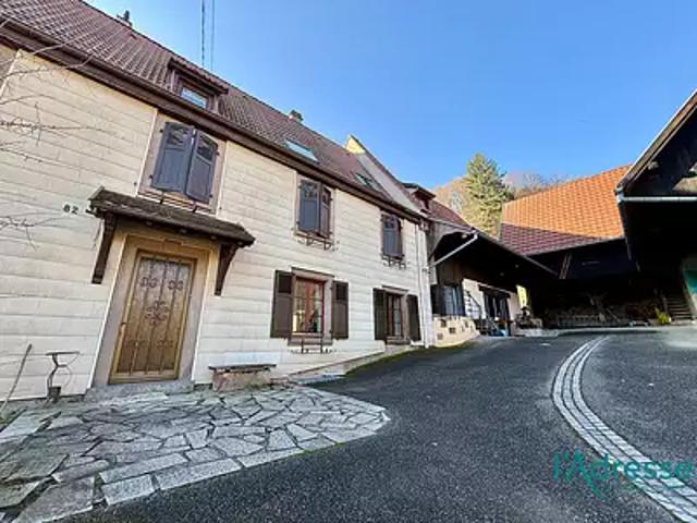 Munster 68140 Achat / Vente maison 14 pièces t14 au dernier étage cave