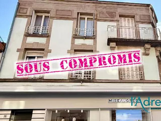 Munster 68140 Achat / Vente appartement 2 pièces t2 au dernier étage