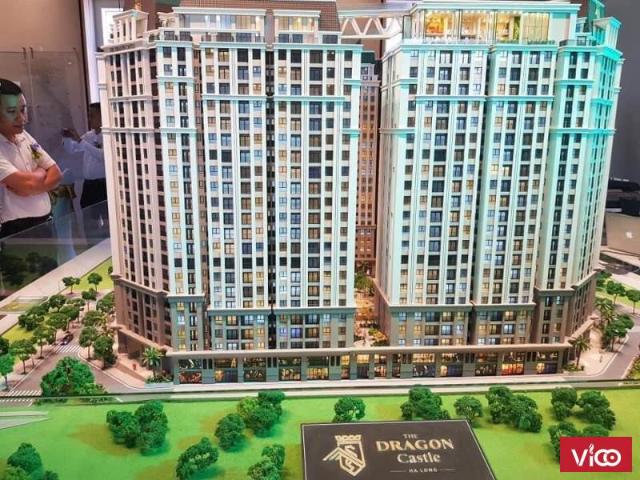 Mua nhà trả góp từ 100 triệu. Chủ đầu tư cho nợ 2 năm miễn gốc lãi. Dragon Castle Hạ Long