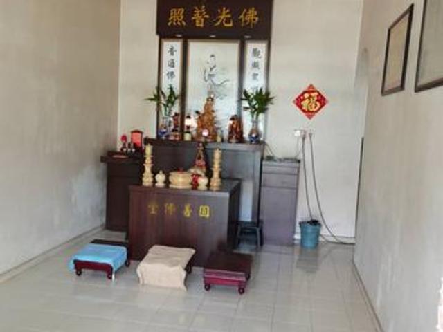 muar town taman sri cempaka single storey terrance house for sale