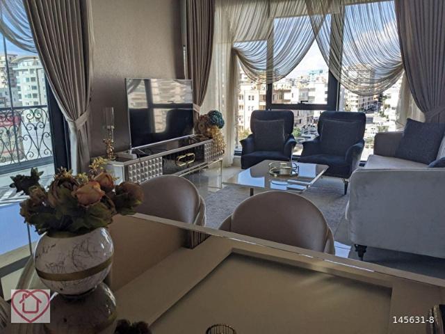 Muhteşem Deniz ve Dağ Manzaralı, Satılık 2+1 Dubleks Mobilyalı Daire