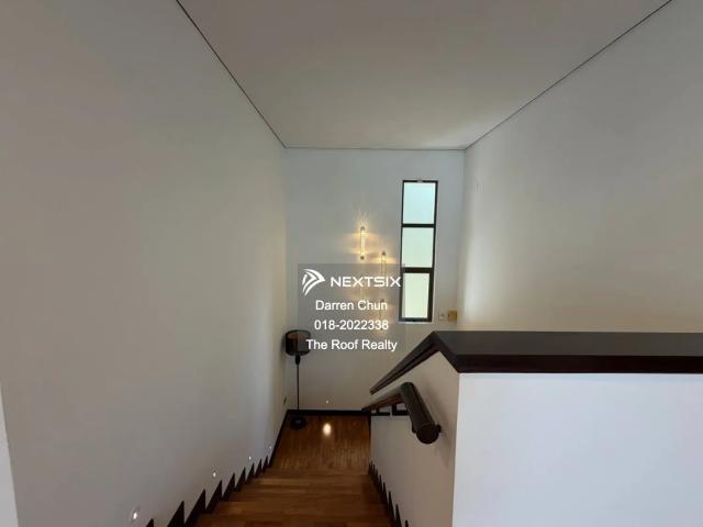 Muji style cluster house @ the hills horizon hills, owner extended, downstairs no bedroom already