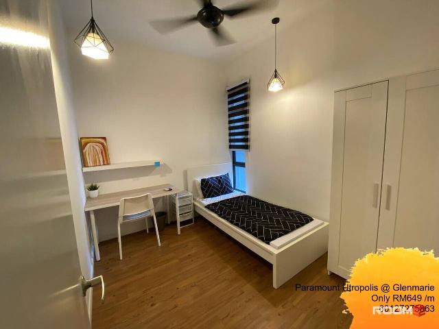 Muji Style Single Room [Fully Furnished] for rent ✨Free Utilities