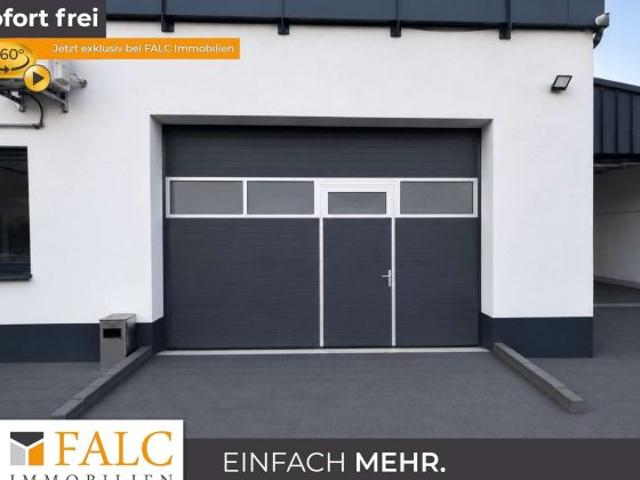 Multifunktionale Gewerbehalle mit Rolltorzufahrt und Lagerfläche Ab sofort Verfügbar!