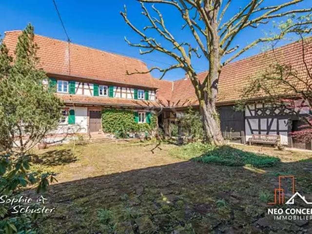 Mulhausen 67350 Achat / Vente maison 7 pièces t7