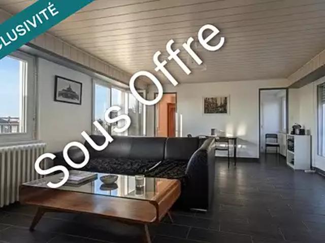 Mulhouse 68100 Achat / Vente appartement 2 pièces t2 terrasse balcon