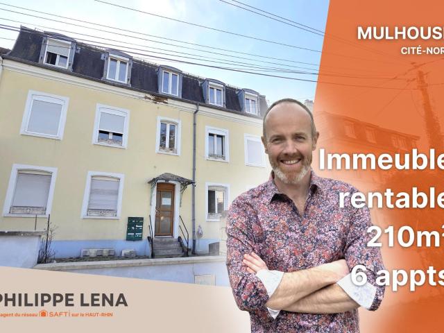 Mulhouse Vente Immeuble 68