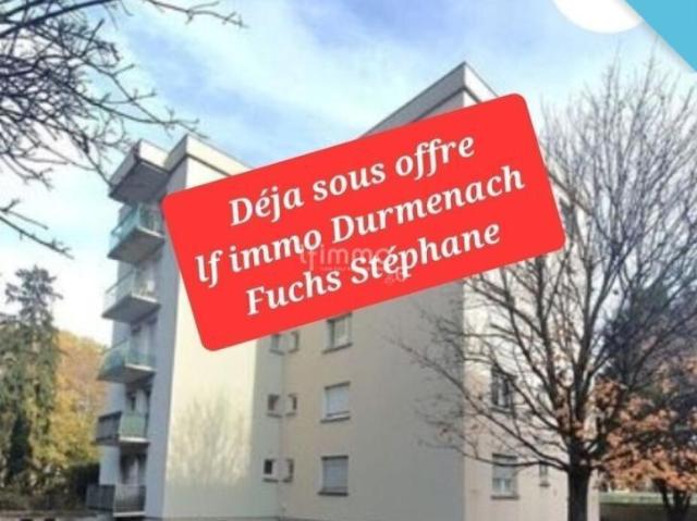 Mulhouse quartier Pax. F2 50m2 balcon+parking