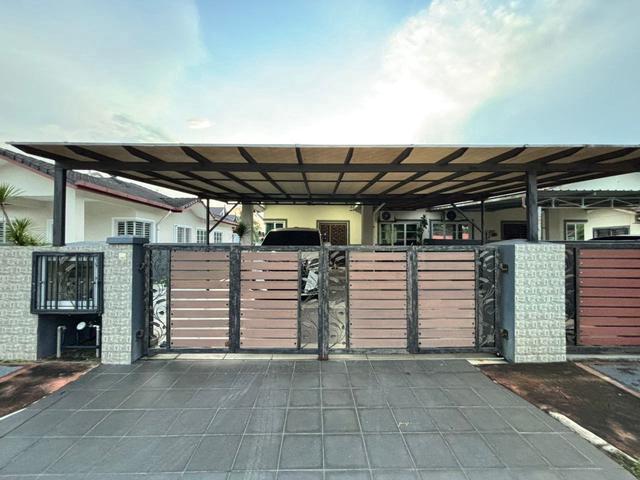 MURAH 1 Storey Semi D Taman Meru Harapan Meru Klang