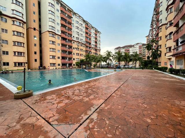 MURAH 3 BILIK ADA POOL Amazing Height Apartment Sg Udang
