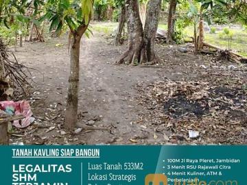 Murah Tanah Kavling di Jambidan Banguntapan Strategis Dekt Ringroad Giwangan SHM