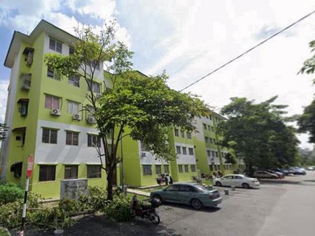 MURAH Tkt 3 Corner Flat Pangsapuri Ceria Taman Kinrara 4 Puchong