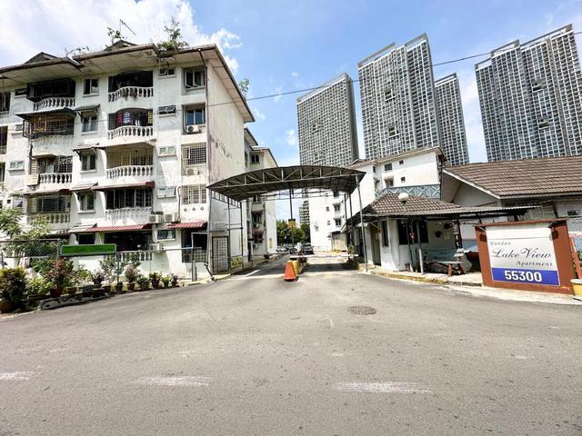 MURAH BASIC UNIT Pandan Lake View Apartment Pandan Perdana Ampang