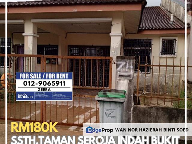 MURAH BERSIH RUMAH TERES SETINGKAT‼️FULLY LOAN‼️TAMAN SEROJA INDAH BUKIT SELAMBAU
