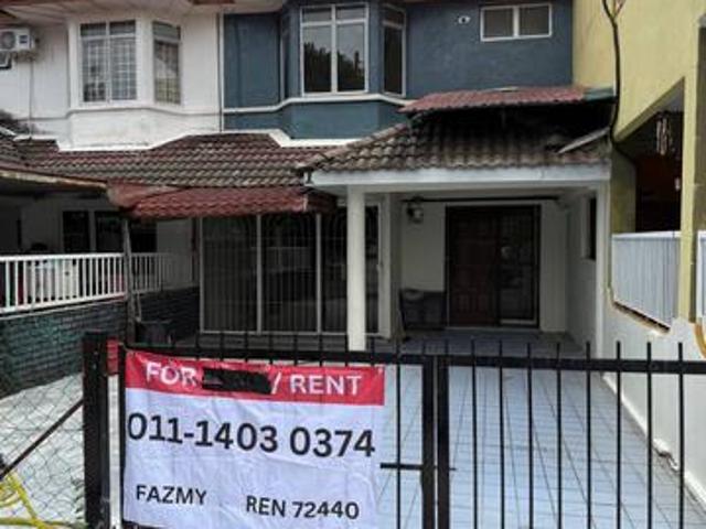 Murah dan Cantik Unit Teres 2 Tingkat Puchong Indah For Rent NEGO
