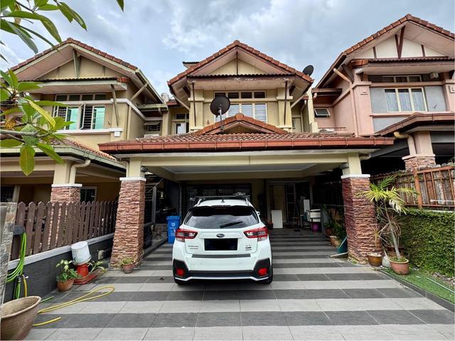 MURAH Double Storey Superlink Jalan Birai Bukit Jelutong Shah Alam