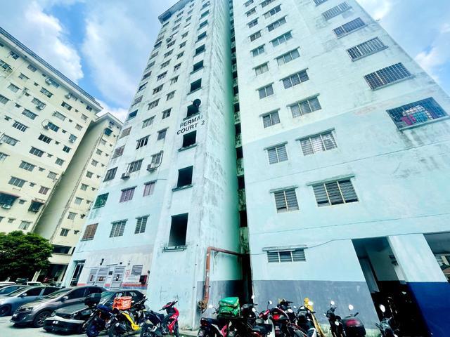 MURAH Flat PERMAI COURT 2 Ampang untuk DIJUAL SEGERA