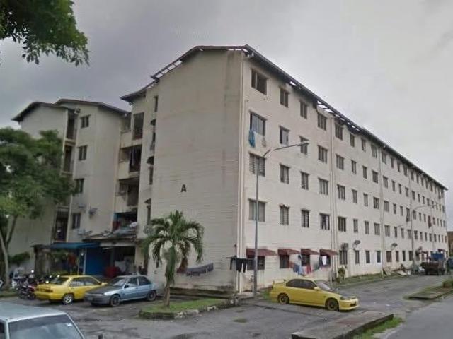 murah flat taman telok gadong indah port klang
