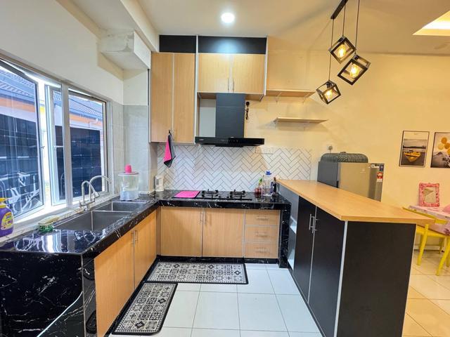 Murah Fully Furnished Full Kitchen Cabinet NEAR CyberPutraKLia