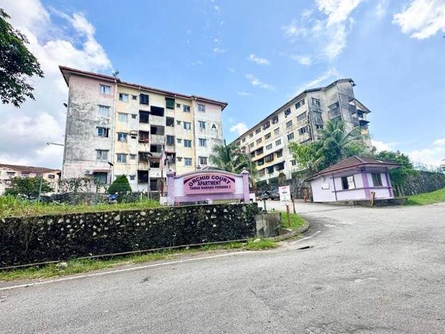 MURAH GROUND FLOOR Orchid Court Apartment Taman Rawang Perdana