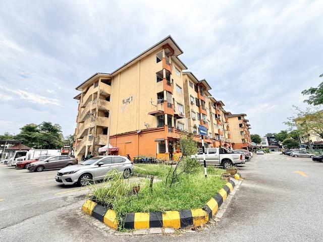 MURAH LOW DEPOSIT LEVEL 3 Pangsapuri Merak Seksyen U5 Shah Alam