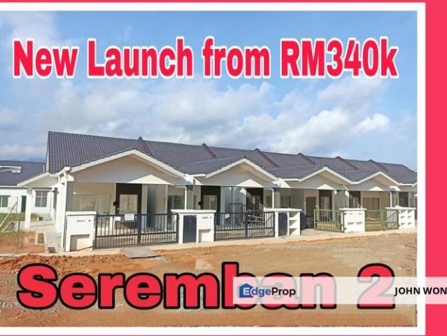 [ MURAH NEW LAUNCH ] Fasa Baharu Single Storey Terrace / Rumah Teres Setingkat Seremban, Seremban 2, S2