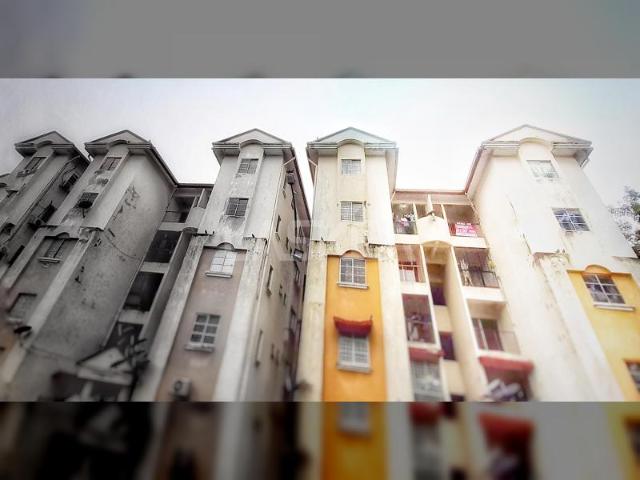 MURAH! Pangsapuri Orkid Blok 11 Corner, Subang Bestari U5