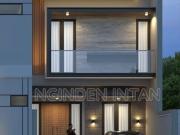 Murah Rumah Baru Nginden Intan Row Jalan 3,5 Mobil One Gate System