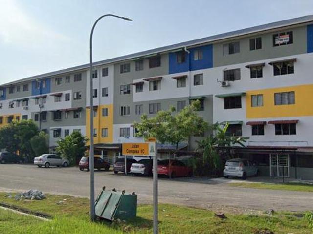 MURAH STRATA TITLE Pangsapuri Seri Cempaka Bukit Sentosa Rawang