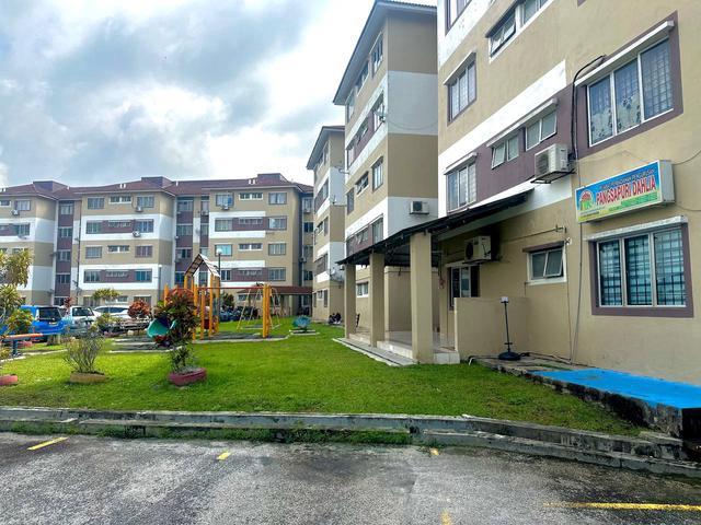 MURAHGROUND FLOOR Dahlia Apartment Saujana Utama Sg buloh