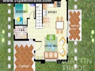 Murang Bahay, Duplex STD wit 3BR, House and lot for sale in dasma