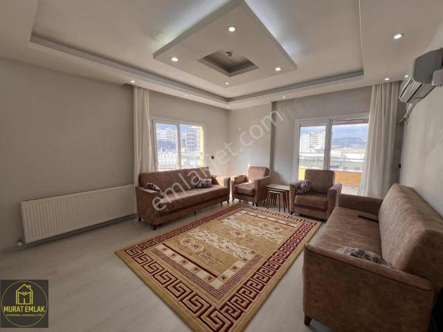 Murat Emlaktan Geniş Teraslı Lüks Eşyalı 2+1 Dairemiz Kiralıktır