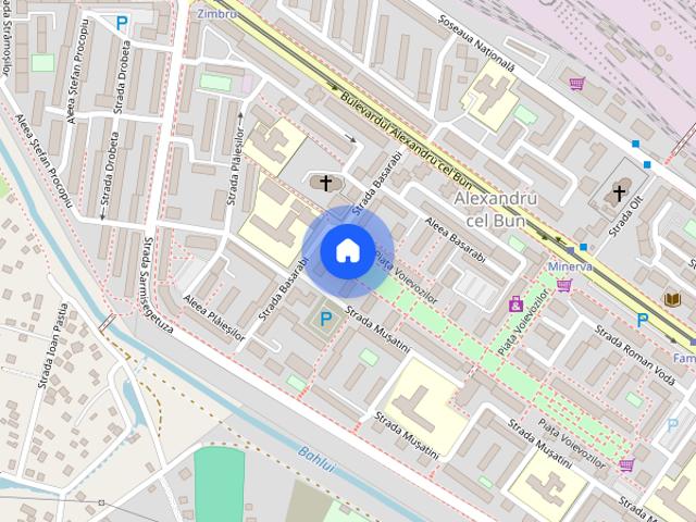 Mutare imediata | Apartament 2 camere complet mobilat – Alexandru cel