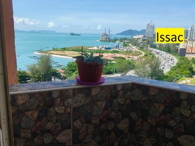 Mutiara height Renovated highfloor Seaview fix car park full loan