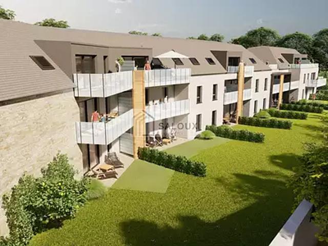 Muzillac 56190 Achat / Vente appartement 4 pièces t4 parking